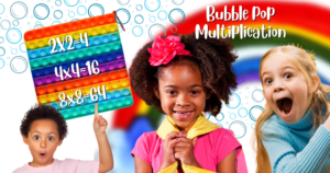 Bubble Pop It Fidget Multiplication | 2nd & 3rd Grade Math | Hands-On Math